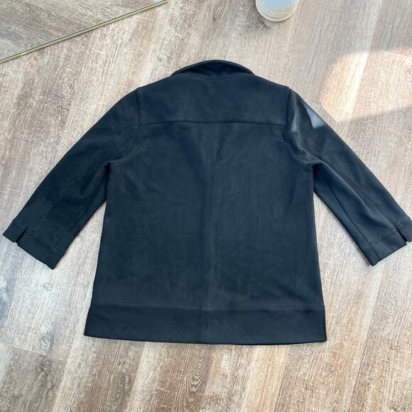 Tuckernuck Black Suede Margot Top - Picture 6 of 7